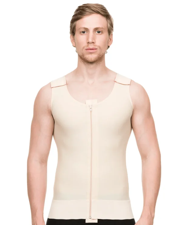 ISAVELA USA Compression Vest with Zipper Comfortable & Supportive MG03
