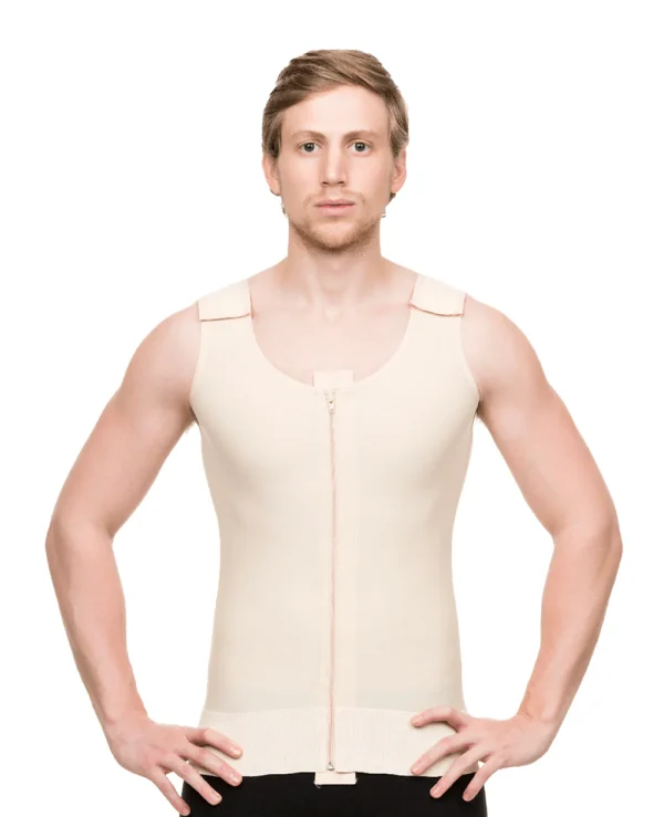 ISAVELA USA Compression Vest with Zipper Comfortable & Supportive MG03