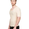 ISAVELA USA Compression Vest with Short Sleeves  (MG06)