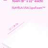 ISAVELA USA Lipo Foam™ 5 Sheets of Comfortable Support Foam - Premium Quality